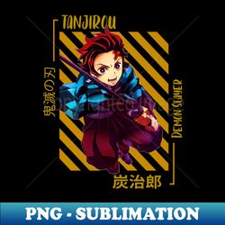 Demon Slayer - Tanjiro - Instant Sublimation Digital Download - Instantly Transform Your Sublimation Projects