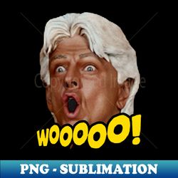 Ric Flair WOOOOOO - High-Quality PNG Sublimation Download - Defying the Norms