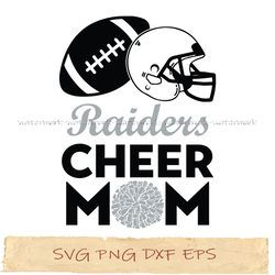 Las Vegas Raiders cheer mom svg, mother day svg, png, file for cricut, instantdownload