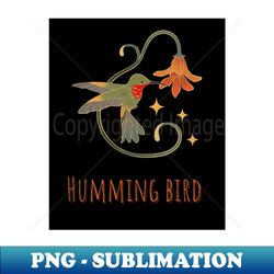 humming bird - Stylish Sublimation Digital Download - Defying the Norms