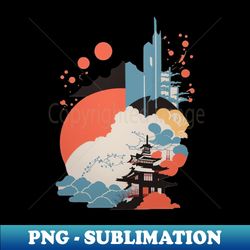 Simple Japanese designs - Exclusive PNG Sublimation Download - Spice Up Your Sublimation Projects