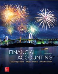 Financial accounting by Don Herrmann Wayne Thomas J. David Spiceland fifth edition