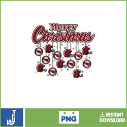 nfl merry christmas ball png, merry christmas ball png, groovy christmas balls png (3)