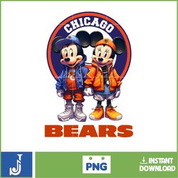 NFL Mouse Couple Football Team Png, Designspacks Png, Choose NFL Football Teams inspired Mickey Mouse Png, Game Day Png,