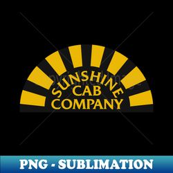 Taxi Sunshine Cab Company 1970s 1980s television show - Special Edition Sublimation PNG File - Vibrant and Eye-Catching Typography