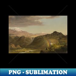 south american landscape by frederic edwin church - stylish sublimation digital download - add a festive touch to every day