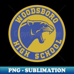 woodsboro high school football logo - png transparent sublimation file - perfect for sublimation mastery