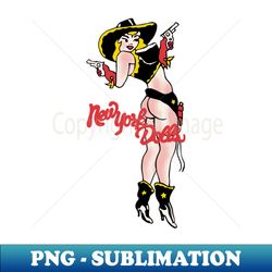 new york dolls - signature sublimation png file - perfect for sublimation art