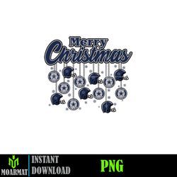 NFL Merry Christmas Ball Png, Merry Christmas Ball Png, Groovy Christmas Balls Png (10)