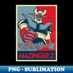 Mazinger Z - PNG Transparent Sublimation File - Perfect for Personalization