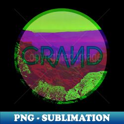 Grand Canyon National Park 5 Sky Logo - Premium Sublimation Digital Download - Revolutionize Your Designs
