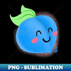 Blue Peach - Special Edition Sublimation PNG File - Unleash Your Creativity