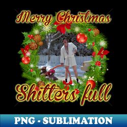Merry Christmas - Signature Sublimation PNG File - Stunning Sublimation Graphics