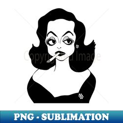 CLASSIC HOLLYWOOD FILM ACTRESS - Decorative Sublimation PNG File - Fashionable and Fearless