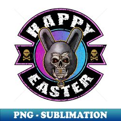 Happy Easter Easter Bunny Skull - Premium Sublimation Digital Download - Instantly Transform Your Sublimation Projects