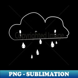 cute rainy cloud - Creative Sublimation PNG Download - Unleash Your Creativity