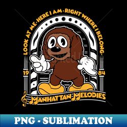 rowlf muppets manhattan melodies - special edition sublimation png file - unleash your inner rebellion