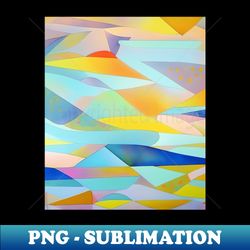 Five Elements Abstract - High-Resolution PNG Sublimation File - Capture Imagination with Every Detail