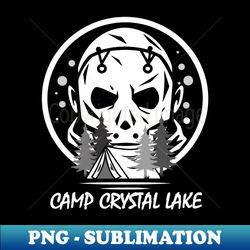 Camp Crystal Lake - Stylish Sublimation Digital Download - Perfect for Sublimation Mastery