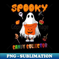 funny halloween candy shirt  candy inspector  spooky candy collector - instant sublimation digital download - unleash your creativity