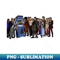 Dr Who Arcade Mania - Sublimation-Ready PNG File - Perfect for Personalization