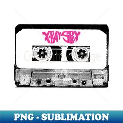 X-Ray Spex Cassette Tape - Elegant Sublimation PNG Download - Capture Imagination with Every Detail