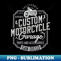 Custom motocycle - Signature Sublimation PNG File - Vibrant and Eye-Catching Typography