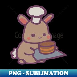 Bunny Rabbit Made Some Cake - Unique Sublimation PNG Download - Add a Festive Touch to Every Day