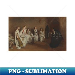 The Story of a Life by William Quiller Orchardson - Decorative Sublimation PNG File - Bring Your Designs to Life