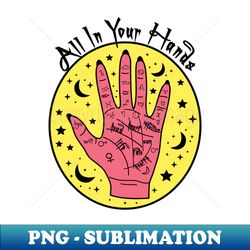 Palmistry - PNG Sublimation Digital Download - Fashionable and Fearless