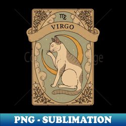 Virgo - Cats Astrology - Digital Sublimation Download File - Add a Festive Touch to Every Day