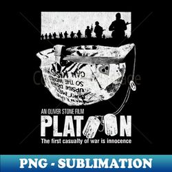 Platoon Cult Classic Oliver Stone - Premium Sublimation Digital Download - Boost Your Success with this Inspirational PNG Download