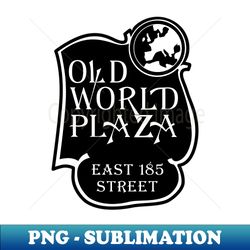 East 185th St Old World Plaza Euclid Cleveland Neighborhood - Decorative Sublimation PNG File - Unleash Your Creativity
