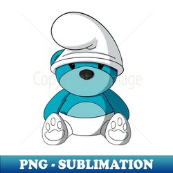 Smurf Teddy Bear - Digital Sublimation Download File - Perfect for Sublimation Mastery