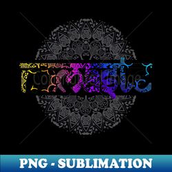 Namaste The light in me honors the light in you - PNG Transparent Sublimation Design - Bold & Eye-catching