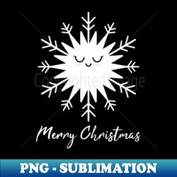 Adorable Snowflake - Unique Sublimation PNG Download - Perfect for Creative Projects