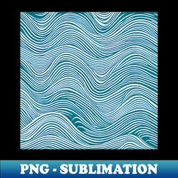 Japanese Waves Patterns - Exclusive PNG Sublimation Download - Stunning Sublimation Graphics