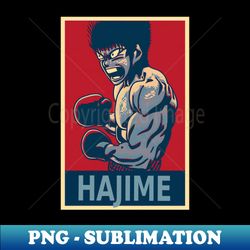hajime no ippo boxing anime - sublimation-ready png file - unleash your inner rebellion
