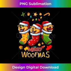 Chow Chow Santa Claus Christmas Stocking Dog X-Mas Dogs Tank T - Timeless PNG Sublimation Download - Reimagine Your Sublimation Pieces