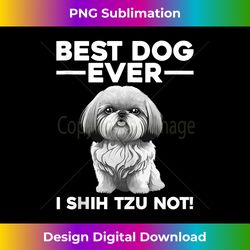 Funny Shih Tzu Design For Men Women Kids Dog Lover Shih Tzu Tank - Edgy Sublimation Digital File - Infuse Everyday with a Celebratory Spirit