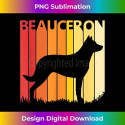 Retro Beauceron Dog T-shirt Merry Christmas Gi - Bespoke Sublimation Digital File - Customize with Flair