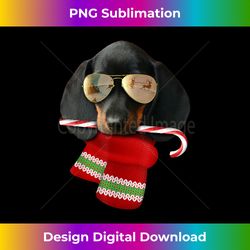 Dachshund shirt Cute Christmas Gift Dog Lovers Sungla - Crafted Sublimation Digital Download - Tailor-Made for Sublimation Craftsmanship
