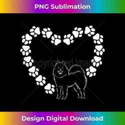 Samoyed Heart Funny Samoyed Owner Dog Lover Tank - Bohemian Sublimation Digital Download - Reimagine Your Sublimation Pieces
