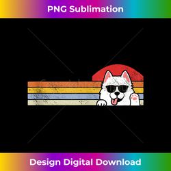 Samoyed Vintage Funny Samoyed Owner Dog Lover Tank T - Minimalist Sublimation Digital File - Ideal For Imaginative Endeavors
