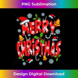 Merry Christmas Santa Candy Canes Men Women Kids Family Xm - Deluxe PNG Sublimation Download - Crafted for Sublimation Excellence