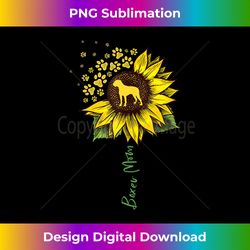 boxer mom sunflower boxer dog gifts dog mom mama tank - edgy sublimation digital file - crafted for sublimation excellence