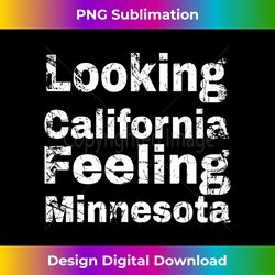 California Feeling Minnesota Long Sl - Chic Sublimation Digital Download - Elevate Your Style with Intricate Details
