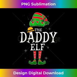 Daddy Elf Group Matching Family Christmas Holiday Dad F - Minimalist Sublimation Digital File - Reimagine Your Sublimation Pieces