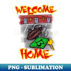 Roach motel - Sublimation-Ready PNG File - Perfect for Personalization