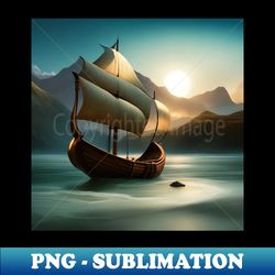 Shipwrecked Legacy - Decorative Sublimation PNG File - Perfect for Personalization